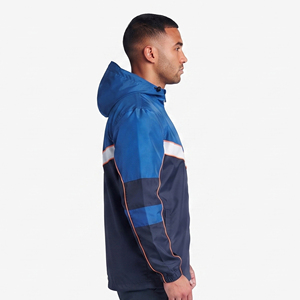 Veste coupe-vent à capuche pour homme, veste coupe-vent imperméable pour homme, poches zippées pour homme, coupe-vent - Product Image 3