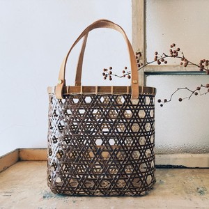 Elegante bolso de bambú tejido a mano con asa, bolsos de fibra natural, suministro al por mayor de bolsos de mano. - Product Image 6