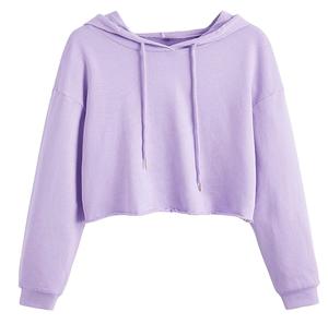 Pull court unisexe à col rond en molleton uni, coupe classique, décontracté, tricoté pour l'hiver, en coton/fibre de bambou écologique, marron - Product Image 6