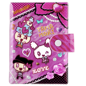 Tamagotchi Tamamori Puffy Sticker <b>Notebook</b> <b>Set</b> with Ribbon Star Pattern Soft Includes Stickers Protective Paper Cute Design - Product Image 2