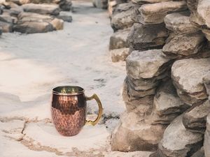 Copper mule mug set cedar valley drink <b>cups</b> <b>reusable</b> handmade beverage mugs premium durable collection - Product Image 4