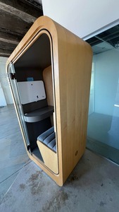 Cabine téléphonique insonorisée Loop Solo 35 dB pour une intimité optimale - Product Image 4
