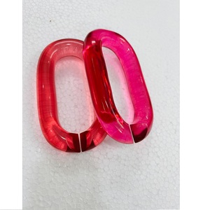 home decoration The Customization <b>resin</b> Chain links very big size and <b>clear</b> colors multi colors <b>resin</b> big links available - Product Image 5