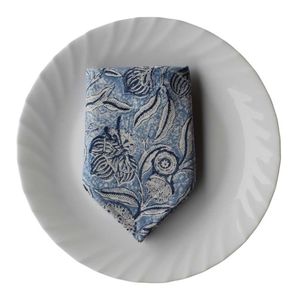 Vente flash - Serviettes de table en coton imprimées 45x45 cm, style classique rectangulaire, faites à la main, lavables en machine, 4 pièces, décoration de la maison - Product Image 5