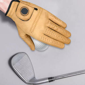 Gants de golf de haute qualité à doigts entiers pour hommes et femmes, en cuir synthétique Cabretta premium, respirants pour le sport - Product Image 4