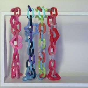 LINK HANDMADE QUALITY UNIQUE DESIGN RESIN LINK CHAIN <b>Wall</b> Decore Chain Resin item Room Decorative Most Adorable Items by - Product Image 3