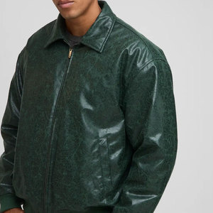 Veste en cuir pour homme à prix abordable, nouvelle collection, design basique, veste en cuir de motard épaisse pour homme, nouvelle arrivée - Product Image 4