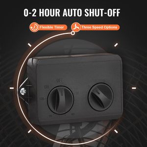 Ventilatore a Tamburo Industriale da 24 Pollici ad Alta Velocità con 3 Velocità, 8600CFM, Inclinazione Regolabile a 360 Gradi per Uso Commerciale - Product Image 4