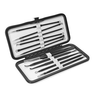 Herramientas para Eliminar Puntos Negros, Kit de 11 Piezas para Extraer Espinillas, Extractor Profesional de Comedones de Acero Inoxidable - Product Image 5