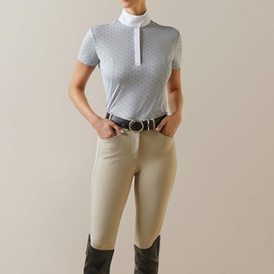 Camiseta de Equitación Elástica en 4 Direcciones de Alta Calidad, Capa Base para Competición, Camisa de Polo con Tela Técnica Suave al Tacto - Product Image 2