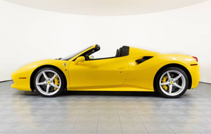 Ferrari 488 Spider Convertible Amarillo, Turbo Automático, Tracción Trasera, Superdeportivo, Roadster, Vehículo de Lujo - Product Image 2