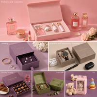 Boîte cadeau magnétique de luxe, emballage personnalisé pour parfum et artisanat, boîte rigide à fermeture magnétique pliable, emballage haut de gamme pour cadeaux et artisanat