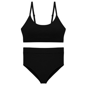 Conjunto de Lencería de Encaje Transparente de 2 Piezas para Mujer, Ecológico y Transpirable, con Bordado Floral, Copas con Relleno Incorporado, Brasier y Braguitas Sexys - Product Image 2