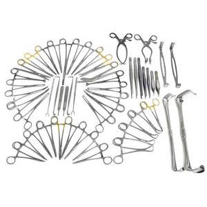 Ensemble d'instruments chirurgicaux mineurs, outils de chirurgie générale, kit médical en acier inoxydable, salle d'opération, qualité américaine et européenne - Product Image 1