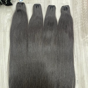 Meilleures ventes : Lot de cheveux naturels vietnamiens bruts, lisses, en trame, double épaisseur, cuticules alignées - Product Image 2