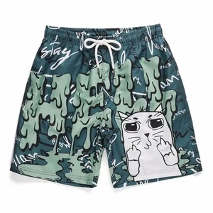 Pantalones Cortos de Boxeo Personalizados para Hombre, Diseño de Patchwork, Colores Personalizados, Nuevos de Fábrica, Transpirables, OEM ODM, con Estampados y Nombre - Product Image 6