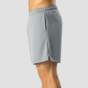 Shorts en mesh décontractés pour hommes, best-sellers, en spandex/polyester, anti-rides, anti-UV, écologiques - Product Image 4