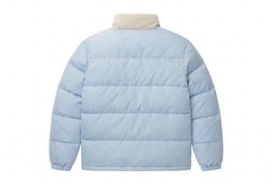 Veste d'hiver matelassée imperméable effet duvet brillant, coupe régulière, style décontracté, couleur unie, personnalisable avec logo, tendance - Product Image 6