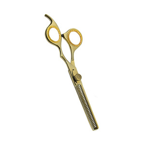 Ciseaux de coiffure professionnels en acier inoxydable légers, noirs et rouges, à pointe affûtée, pour salon de beauté, coupe et effilage des cheveux - Product Image 3