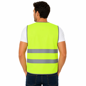 Gilet de sécurité personnalisé, gilet réfléchissant haute visibilité pour les ingénieurs, les entrepreneurs, le personnel d'entrepôt, les équipes de livraison et les travailleurs - Product Image 3