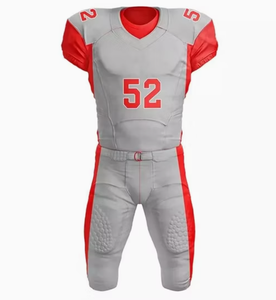 Uniforme de Fútbol Americano de Manga Corta, Diseño Moderno, Ropa Deportiva para Exteriores, Alta Calidad, Talla Personalizada, Venta al Por Mayor - Product Image 4