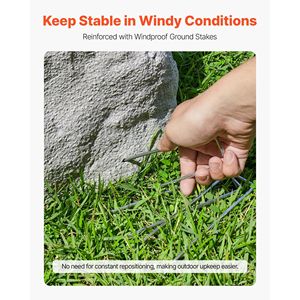 Copertura Leggera per Pozzo in Finta Roccia da Esterno, Design Realistico Senza Giunture, Resistente alle Intemperie, Copertura in Finta Roccia per Serbatoio - Product Image 5