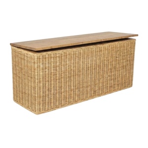 Sunshine Rattan <b>Storage</b> Trunk Kids Furniture Kids Room Sunburst Woven Toy <b>Box</b> Factory Price High Quality Wholesale Hot Sale - Product Image 2