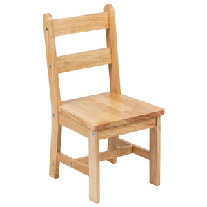 Ensemble 3 pièces en bois massif bon marché table et chaises de fête en bois pour enfants pour tout-petits et enfants d'âge préscolaire pour salle de jeux ou cuisine - Product Image 5
