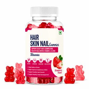 Gomitas para Cabello, Piel y Uñas OEM ODM con Biotina, Vitamina C, Vitamina E y Zinc para el Apoyo Diario de Belleza y Bienestar desde India - Product Image 1