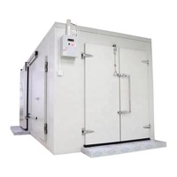 Unité de réfrigération mobile solaire Haier avec compresseur, chambre froide et congélateur, panneau de 120 mm d'épaisseur, moteur à roulement fiable