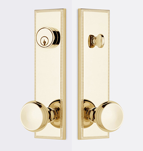 Poignée de tirage en acier noir - Bouton en acrylique coloré pour la maison, l'hôtel, le restaurant, les bureaux, personnalisable avec quincaillerie de porte à passage ou à verrouillage - Product Image 3