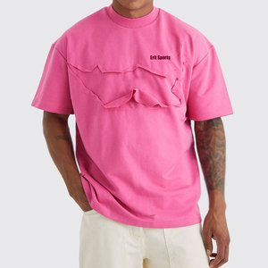 Chemises pour hommes en coton 100% respirant, design unique, style personnalisé, couleur unie, en stock, respectueuses de l'environnement, à manches courtes - Product Image 3