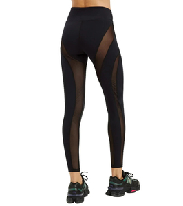 Leggings de sport pour femme à taille haute et compression, avec imprimé, en polyester/nylon, très extensibles, pour l'entraînement physique, marque privée - Product Image 3