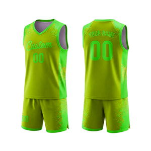 Training Basketball Uniform For Unisex Oversized <b>Heat</b> Transfer League Matches Jersey Shorts With Customization Sleeveless Shirt - Product Image 1