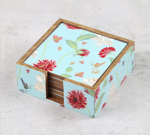 Posavasos Florales 3D Hechos a Mano para el Hogar, Bodas o Uso Decorativo para Té/Café por blossom craft india - Product Image 3