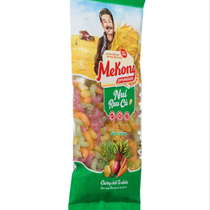 Pâtes de riz courtes végétales premium 200g sans gluten, sans sucre, faibles en sodium, sans borax, OEM ODM, fabricant vietnamien - Product Image 1