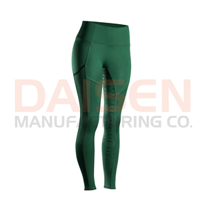 Women Equestrian Silicone Grip Riding Leggings High Waist Stretch Breeches Breathable Performance Fit for Training - Product Image 2