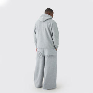 กางเกงจ็อกเกอร์ขายาวทรงหลวมสำหรับผู้ชาย ผลิตในปากีสถาน กางเกงวอร์มพรีเมียมพร้อมเชือกผูก เอวสูง ผ้าหนา - Product Image 4