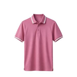 Polo Casual para Hombre, Cuello Clásico, Manga Corta, Material Transpirable y Cómodo, Ropa Deportiva para Golf y Tenis, Personalizable OEM ODM - Product Image 3