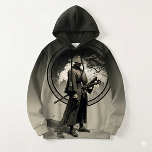 Sweat-shirt à capuche unisexe personnalisé en molleton 100 % coton, imprimé cheval, 400 g, imprimé numérique, couleur unie, coupe oversize, épaules tombantes, vente en gros - Product Image 1