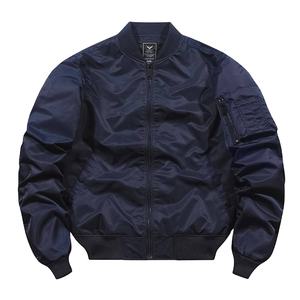 Chaqueta Bomber de satén de alta calidad al por mayor para hombre, nuevo diseño personalizado, bordado, franelas transpirables, Letterman, a prueba de viento, Invierno - Product Image 4
