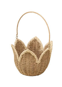 ตะกร้าเก็บของรูปทรงดอกไม้ทำจากกระดาษ ผลิตด้วยมือในเวียดนาม ดีไซน์รักษ์โลก พร้อมราคาขายส่งสำหรับเทศกาลอีสเตอร์ - Product Image 3