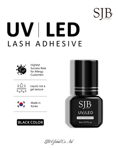Pegamento profesional UV LED negro para extensiones de pestañas con efecto flash - Product Image 4