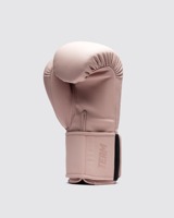 Gants de boxe de luxe roses à sangle réglable, en cuir de vachette véritable, pour entraînement professionnel et arts martiaux – Offre spéciale