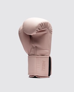 Guantes de Boxeo de Lujo Color Rosa con Correa Ajustable, para Entrenamiento Profesional de Artes Marciales, Cuero Genuino de Vaca, Gran Venta - Product Image 3