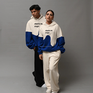 Hoodie unisexe à fermeture éclair, imprimé numérique effet goutte d'eau, 100% coton molletonné respirant, avec poches, idéal pour l'hiver - Product Image 6