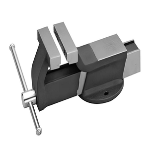 All Steel Bench <b>Vice</b> Fixed Base with Replaceable Jaws Heavy Duty Workshop <b>Clamping</b> Tool Industrial Use - Product Image 1