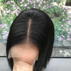 Raw Indian Virgin Human Hair Extensions HD <b>Lace</b> <b>Front</b> <b>Wigs</b> with Cuticle Aligned Glueless Full <b>Lace</b> Frontal for Women - Product Image 2