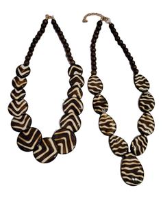 Collar de Cuentas Multicolores Hecho a Mano, Collar Largo con Cuentas, Joyería de Moda Unisex para Fiestas, Resina Color Oro Rosa, Estilo Indio - Product Image 2