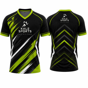 Maillot de football personnalisé OEM léger, respirant et à séchage rapide, manches courtes, pour adultes, vêtements de sport d'entraînement, maillot personnalisé - Product Image 5